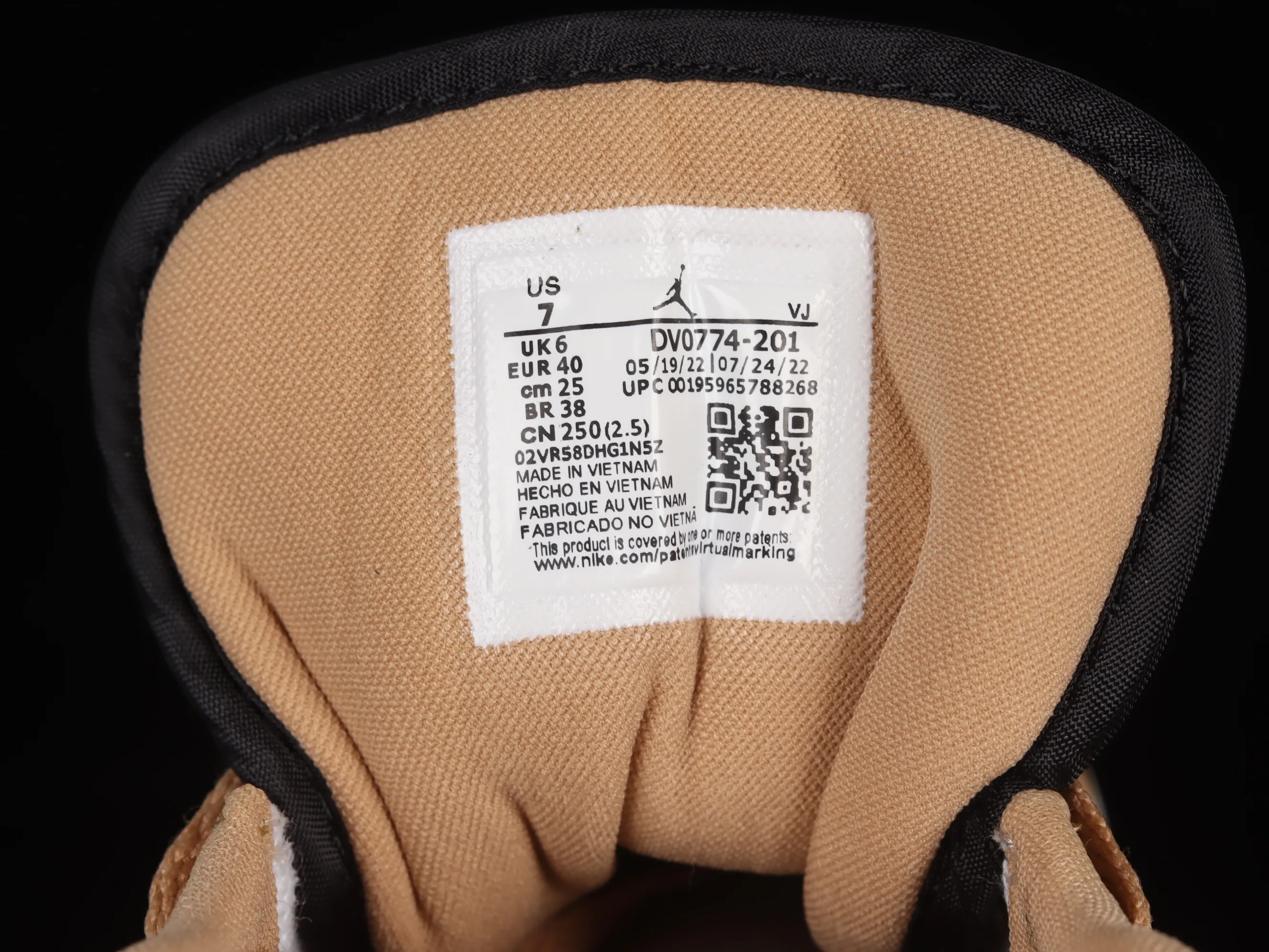 All categories Air Jordan Jordan series basketball shoes Air Jordan 1 Low Z version Air Jordan 1 Low "Desert" AJ1 Joe 1 milk tea color cultural and leisure sports sneakers DV0774-201